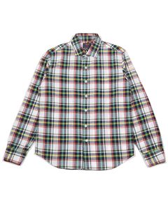 VINTAGE WASH MADRAS CHECK SHIRTS / マドラスチェック ドレスシャツ TSH-S2003