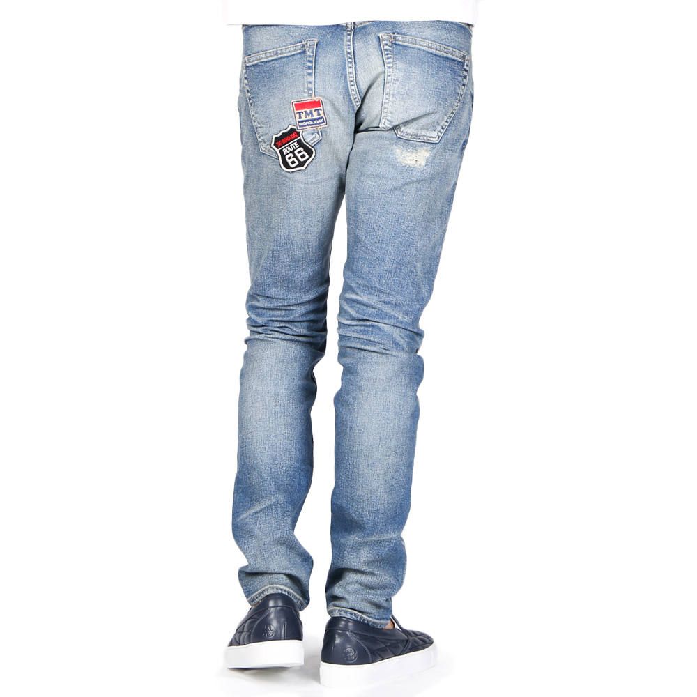 TMT - HYBRID-STRETCH WAPPEN 5P TAPERD DENIM / ストレッチデニム