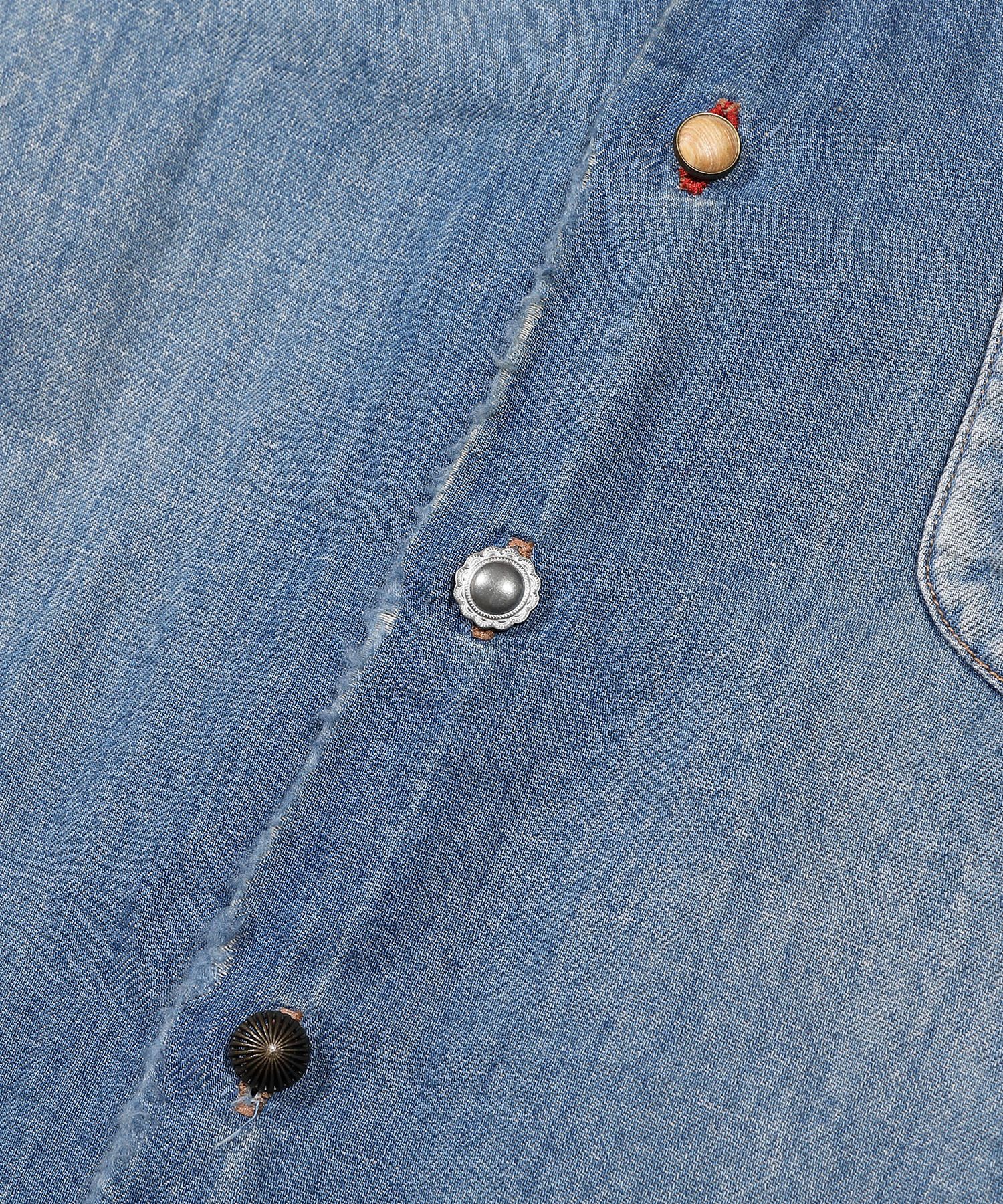 TMT - C/LI DENIM SHIRTS(STADS & VINTAGE PROCESSING) / デニム