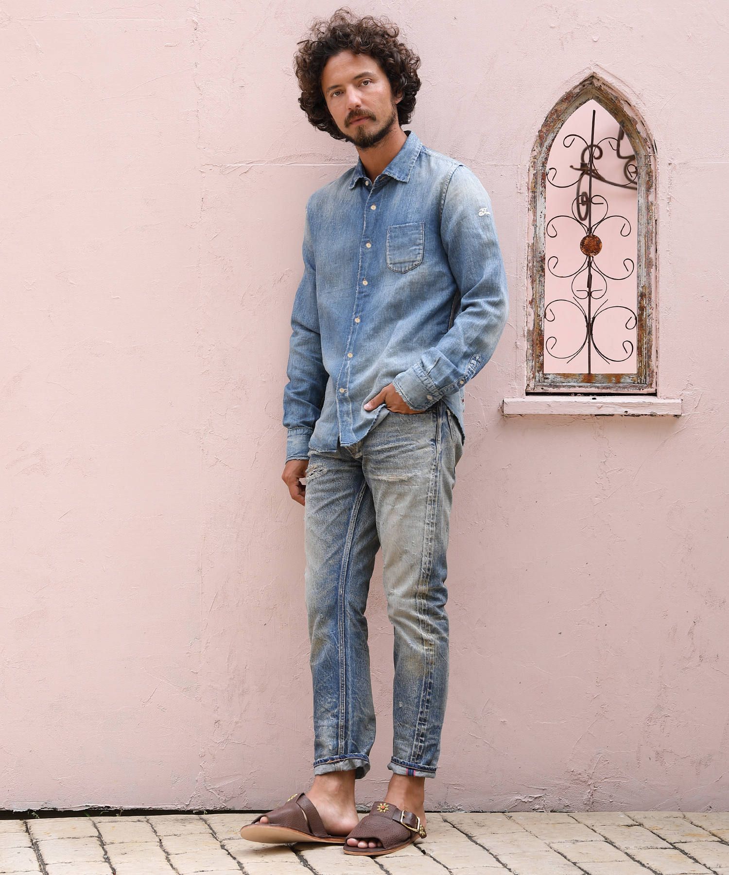 TMT - C/LI DENIM SHIRTS(STADS & VINTAGE PROCESSING) / デニムシャツ