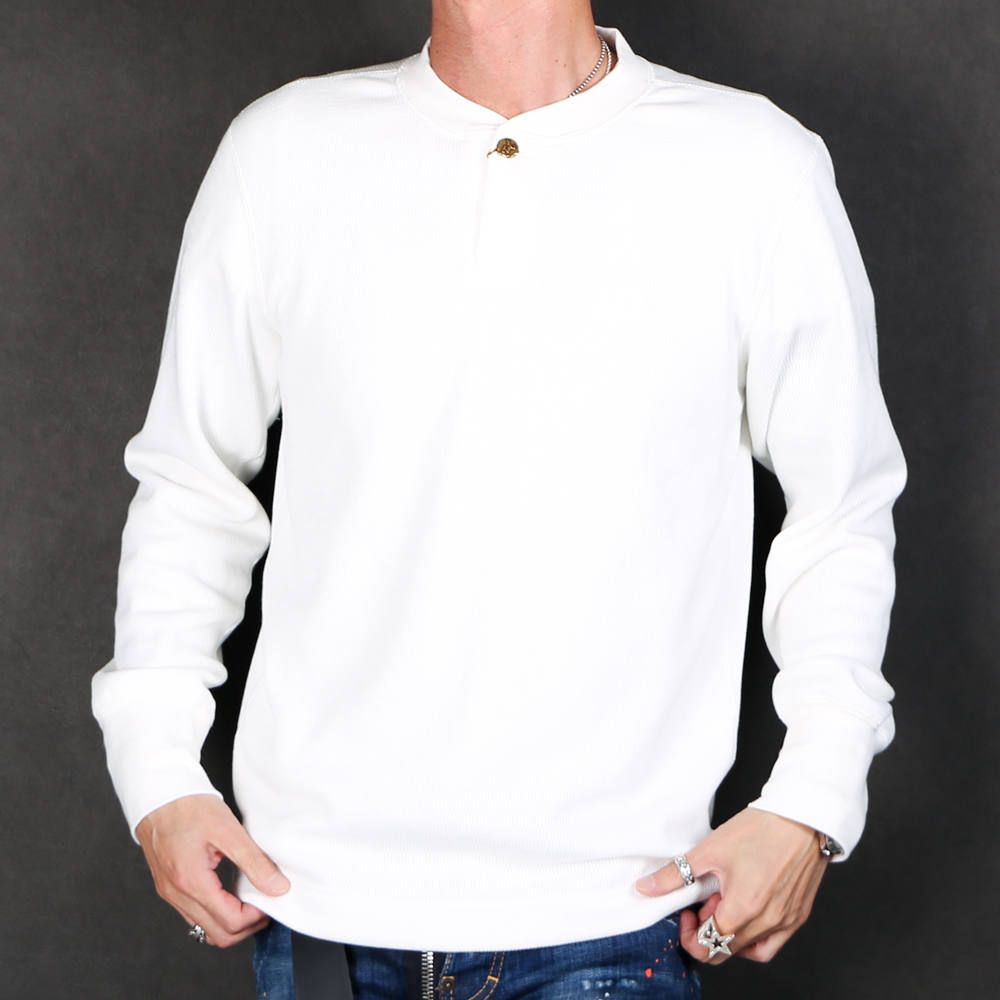 BOMBER HEAT® THERMAL HENRY NECK L/SL PULLOVER / 極暖裏起毛 サーマル ヘンリーネック TCS-F1905