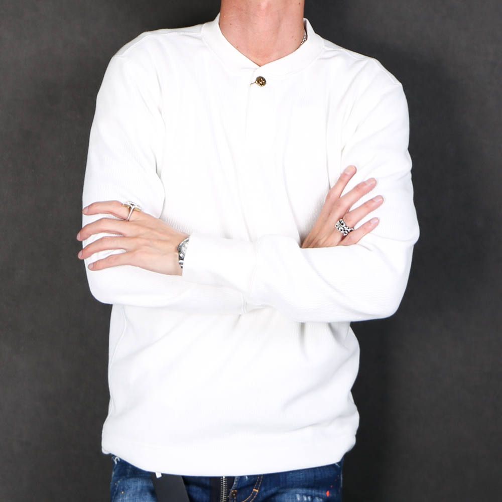 BOMBER HEAT® THERMAL HENRY NECK L/SL PULLOVER / 極暖裏起毛 サーマル ヘンリーネック TCS-F1905