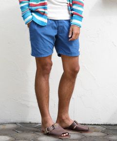 ONIBEGIE DYED NYLON SIDE-LINE BOARD SHORTS / サイドライン ボードショーツ TSP-S2004