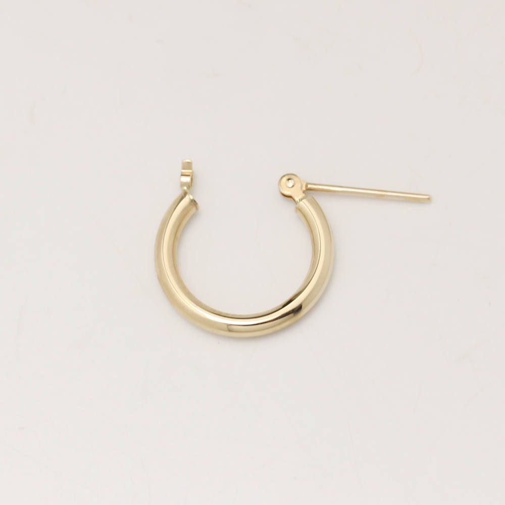 1.5 LOOP LOGO PIERCED / ループ ロゴ ピアス IVX-A713