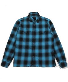 80'S NEON COLOR OMBRE CHECK SHIRTS / ネオンカラー オンブレチェックシャツ TSH-S2004