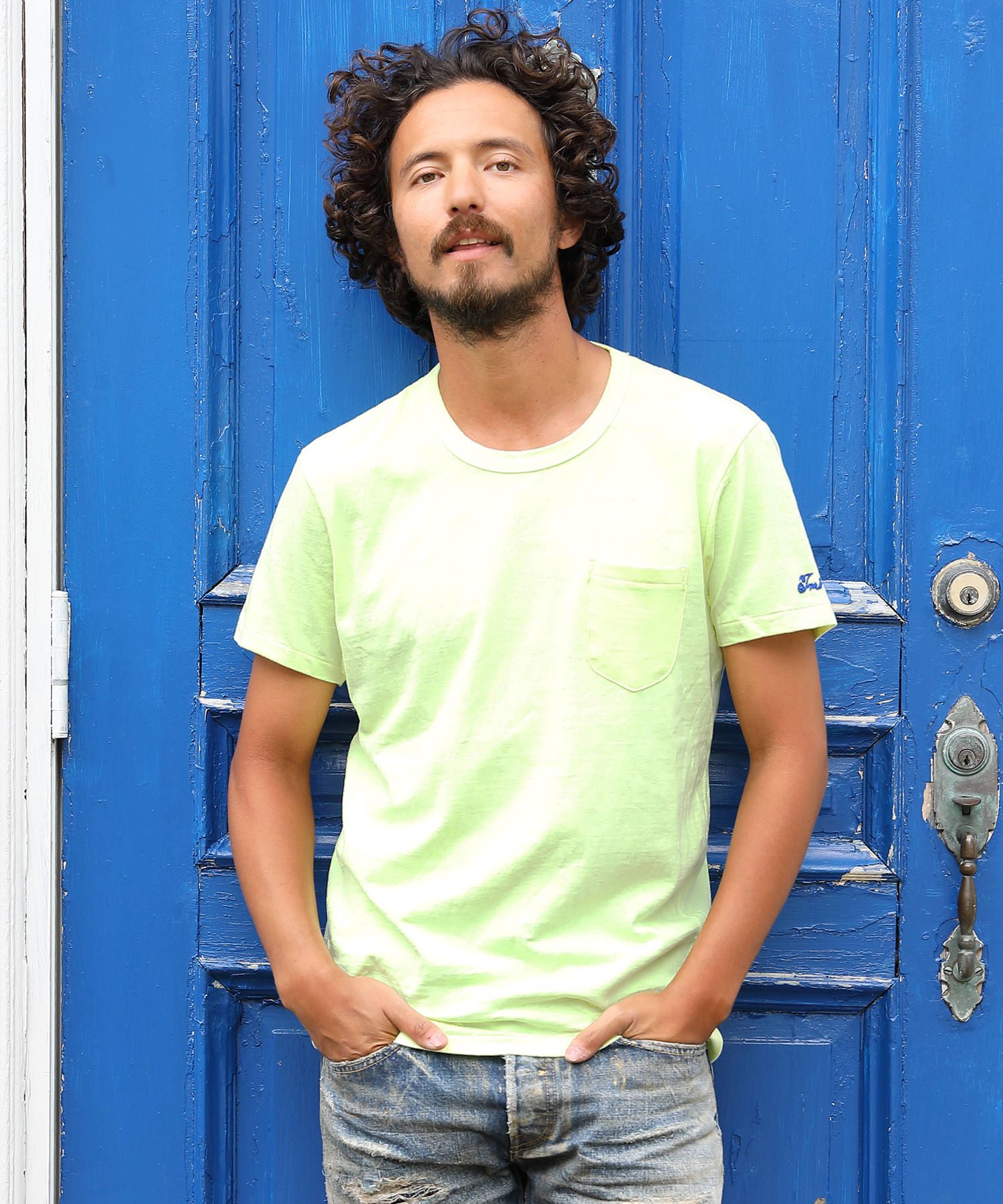 S/SL SIMPLE TEE(80'S COLOR) / ポケットTシャツ TCS-S2006
