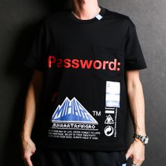 Password: printed T-shirt / プリントTシャツ / A04TS702