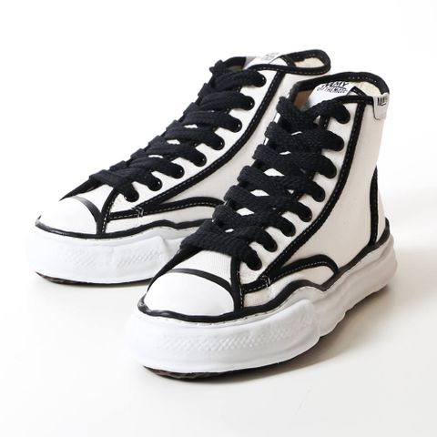 "PETERSON" original sole trick detail hitop sneaker / A04FW706