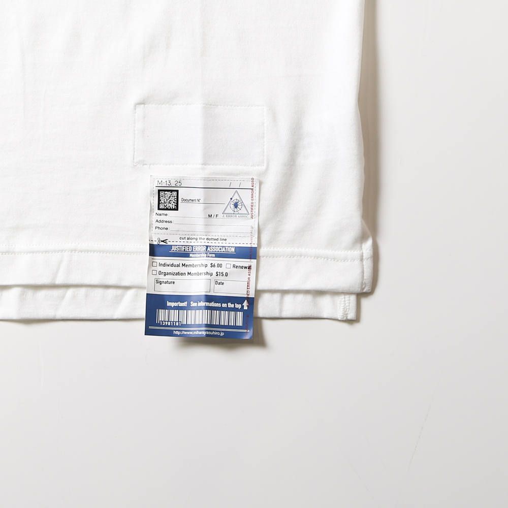 MIHARA printed T-shirt / プリントTシャツ / A04TS701