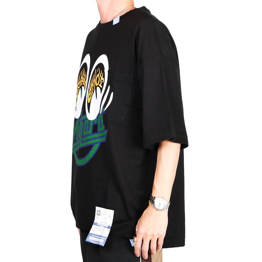Justified error eye printed T-shirt / プリントTシャツ / A04TS703