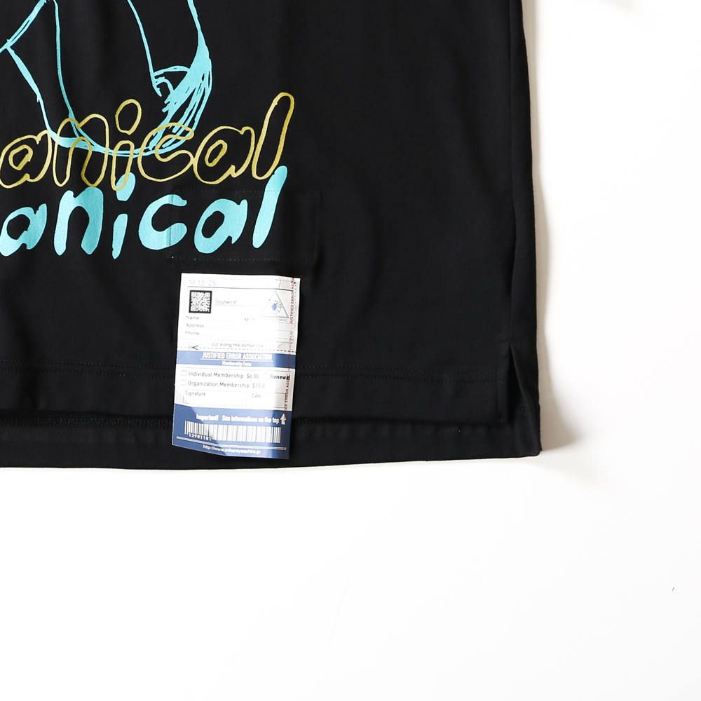 mechanical printed T-shirt / プリントTシャツ / A04TS704