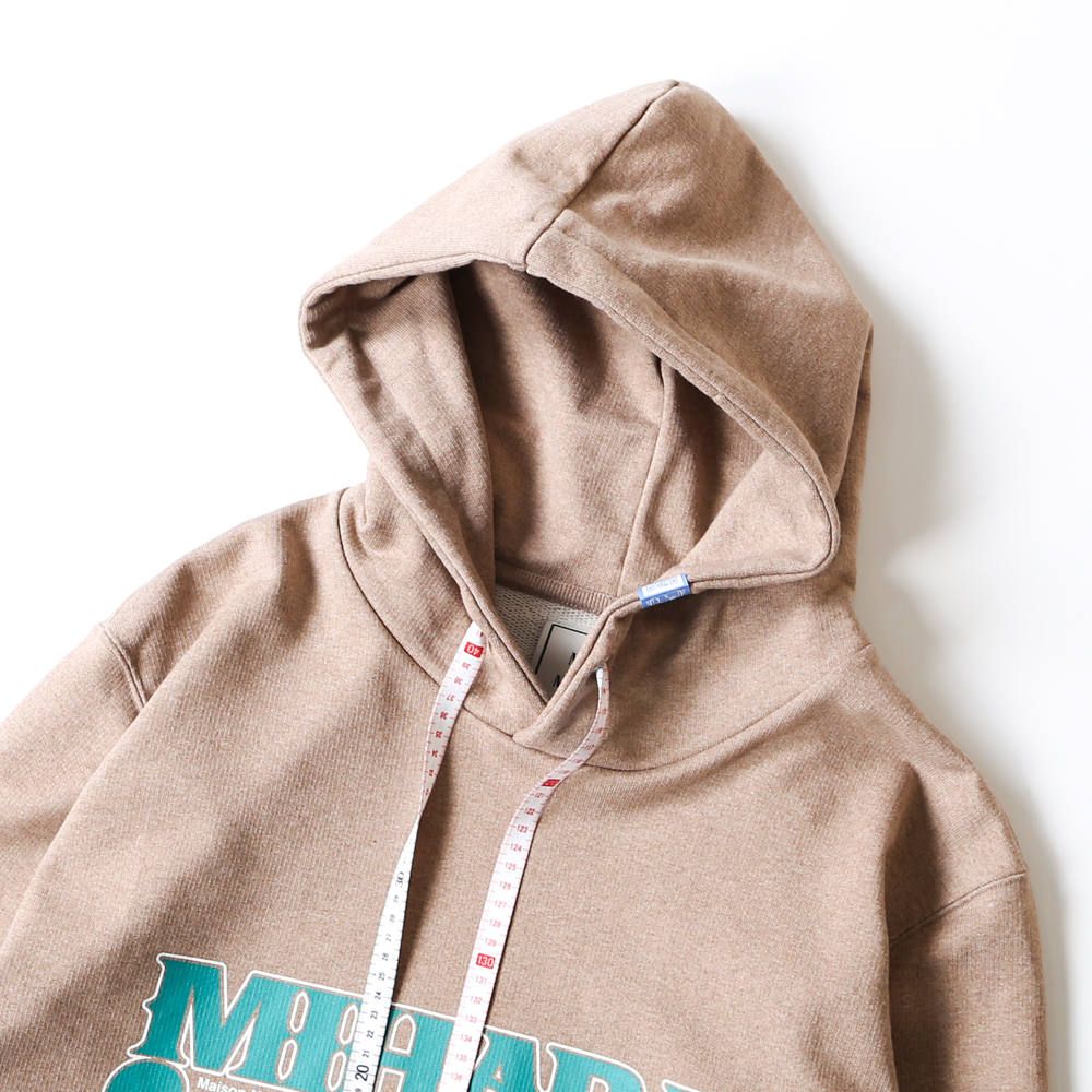 scarf hoodie / スカーフ ドッキング プルオーバーパーカー / A04HD641