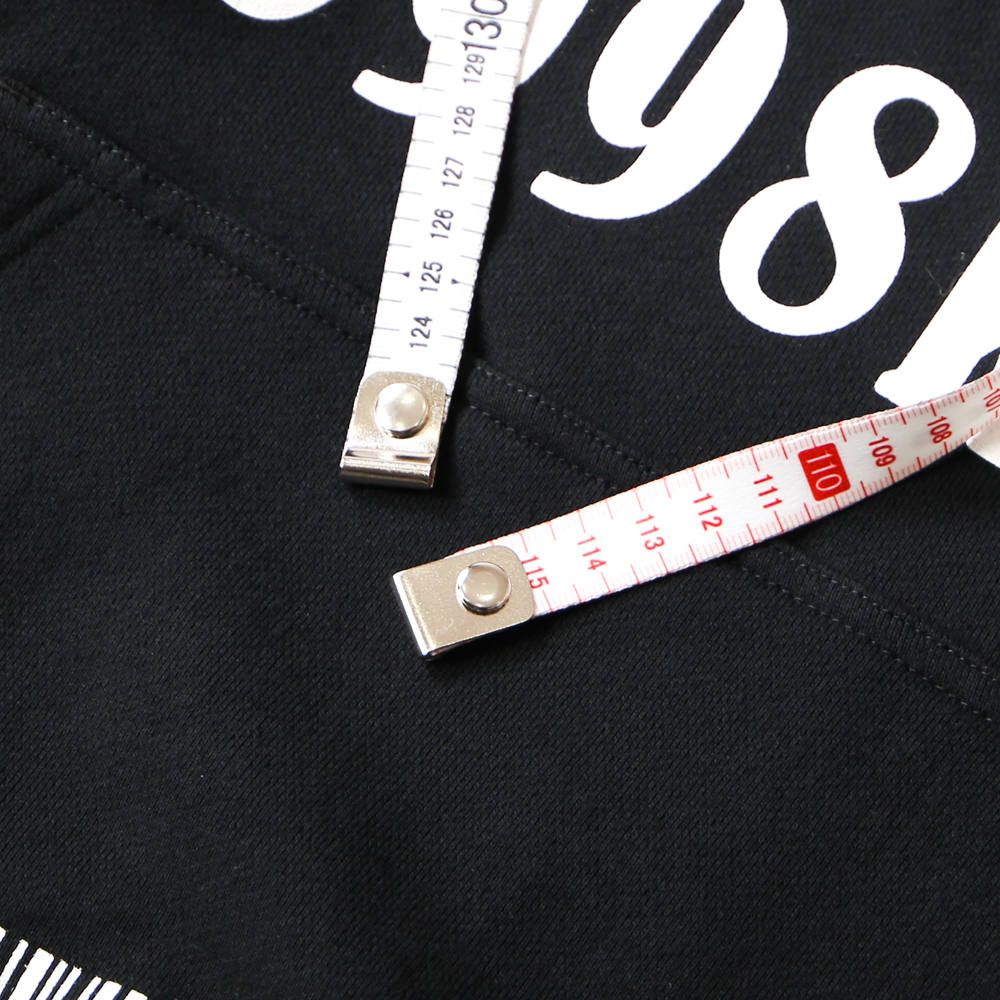 shirt layer zip slit hoodie / シャツ レイヤード ジップスリット プルオーバーパーカー / A04HD591