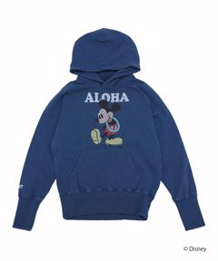 TMT VINTAGE SWEAT HOODIE(ALOHA)/MICKEY / プルオーバーパーカー TSW-S20MK01 (3月上旬入荷予定)