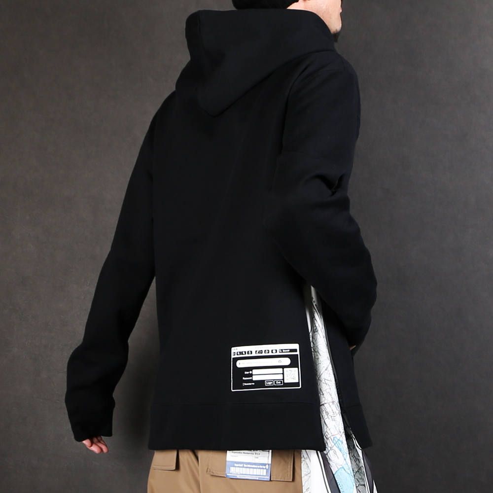 Maison MIHARA YASUHIRO - scarf hoodie / スカーフ ドッキング
