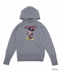 TMT VINTAGE SWEAT HOODIE(ALOHA)/MICKEY / プルオーバーパーカー TSW-S20MK01 (3月上旬入荷予定)