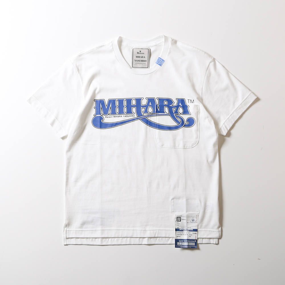 Maison MIHARA YASUHIRO - 【ラスト1点-サイズ44】 MIHARA printed T 