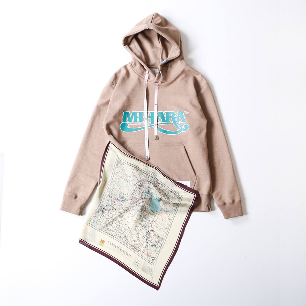 Maison MIHARA YASUHIRO - scarf hoodie / スカーフ ドッキング