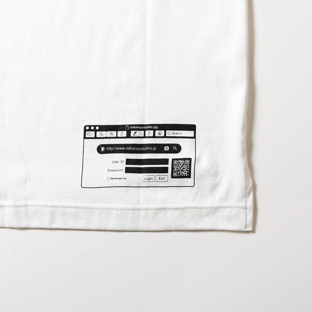 MIHARA printed T-shirt / プリントTシャツ / A04TS701