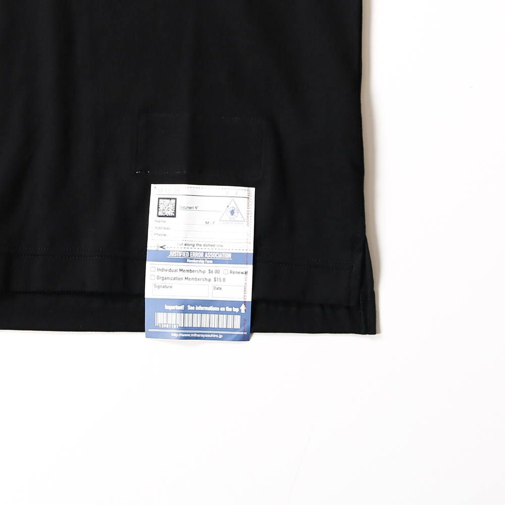 MIHARA printed T-shirt / プリントTシャツ / A04TS701