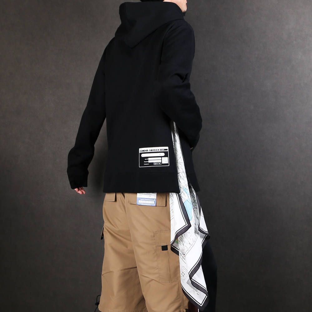 Maison MIHARA YASUHIRO - scarf hoodie / スカーフ ドッキング
