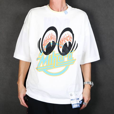 Justified error eye printed T-shirt / プリントTシャツ / A04TS703