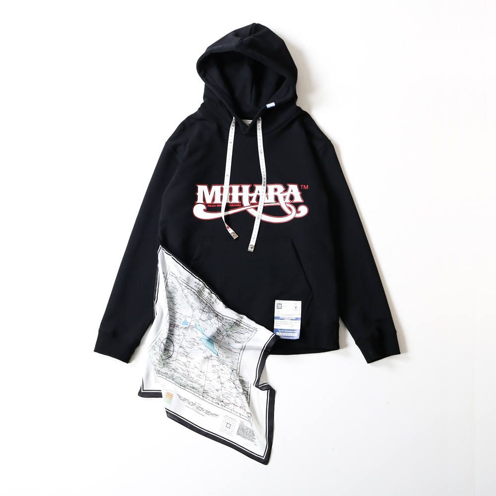 Maison MIHARA YASUHIRO - scarf hoodie / スカーフ ドッキング Maison MIHARA YASUHIRO - scarf hoodie / スカーフ ドッキング