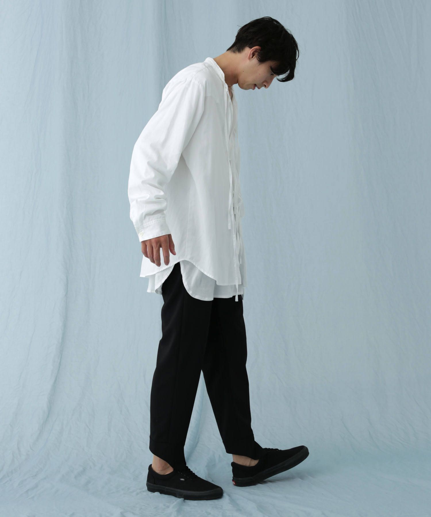 【完売】iroquois×NOISESCAPE イージーパンツ黒白赤M カンビオ AKIII URBAN WAPPEN AKIII CLASSIC AKC-0091 -ファッション通販