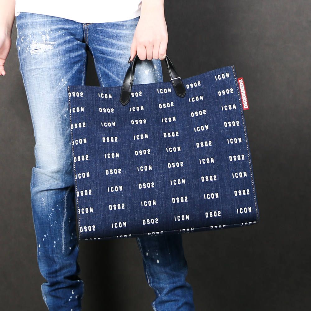 DSQUARED2 - Denim Shopping Bag / デニム ショッピングバッグ トート