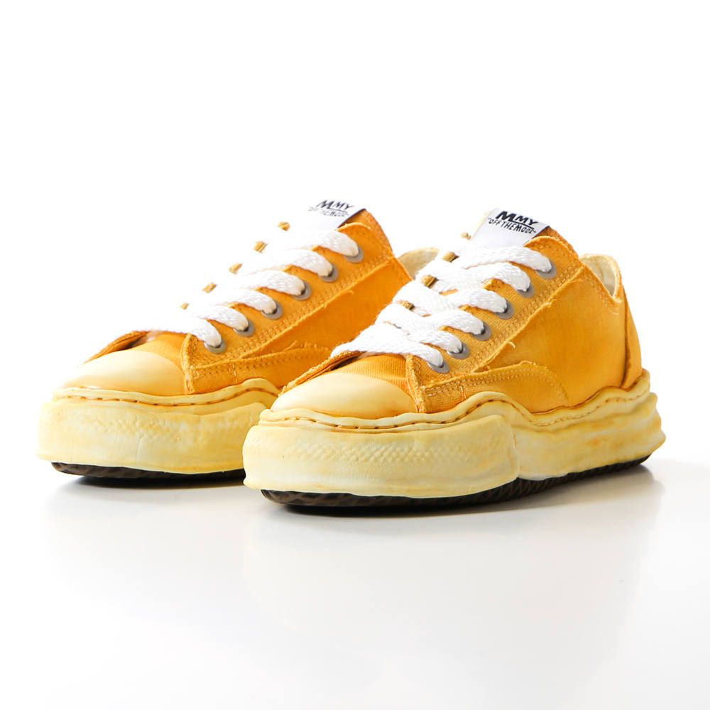 MIHARA YASUHIRO Past Sole オーバーダイ ロートップスニーカー Maison MIHARA YASUHIRO - original sole overdie lowcut