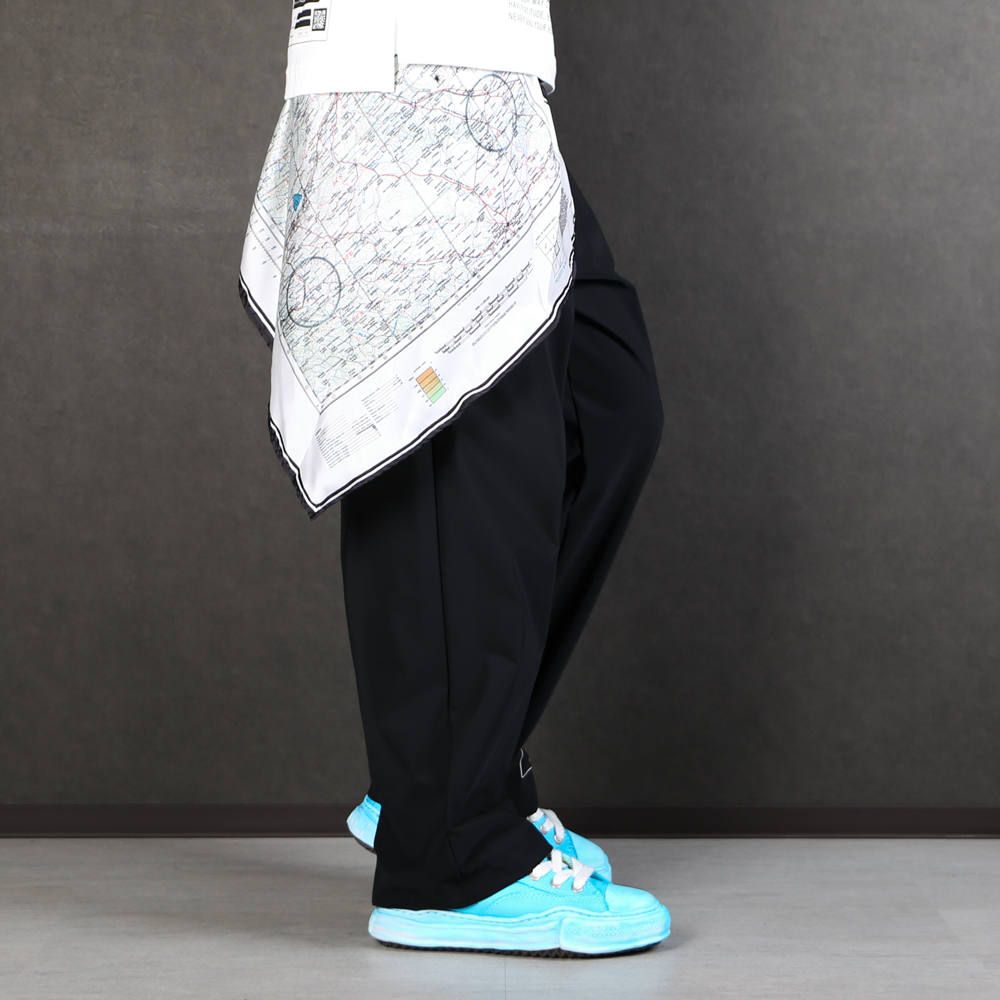 scarf pants / スカーフ ドッキング イージーパンツ / A04PT563