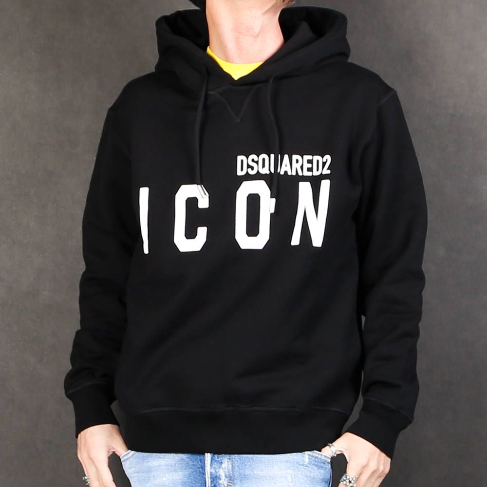 DSQUARED2 - ICON Hooded Sweatshirt / アイコン プルオーバーパーカー