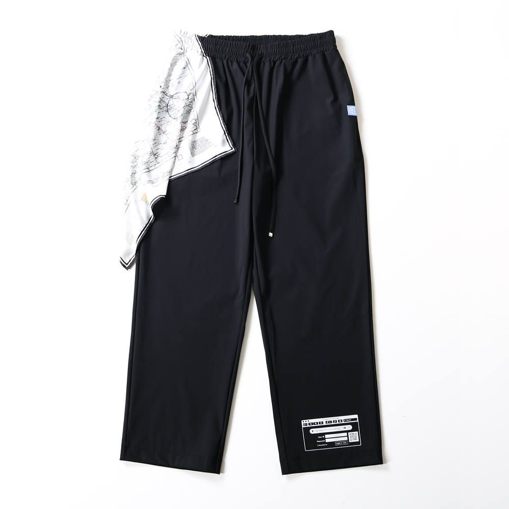 scarf pants / スカーフ ドッキング イージーパンツ / A04PT563