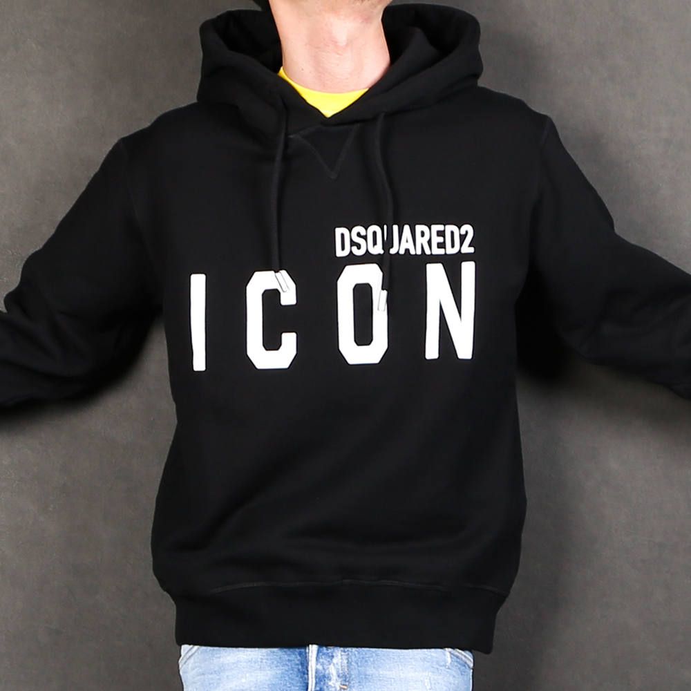 DSQUARED2 - ICON Hooded Sweatshirt / アイコン プルオーバーパーカー