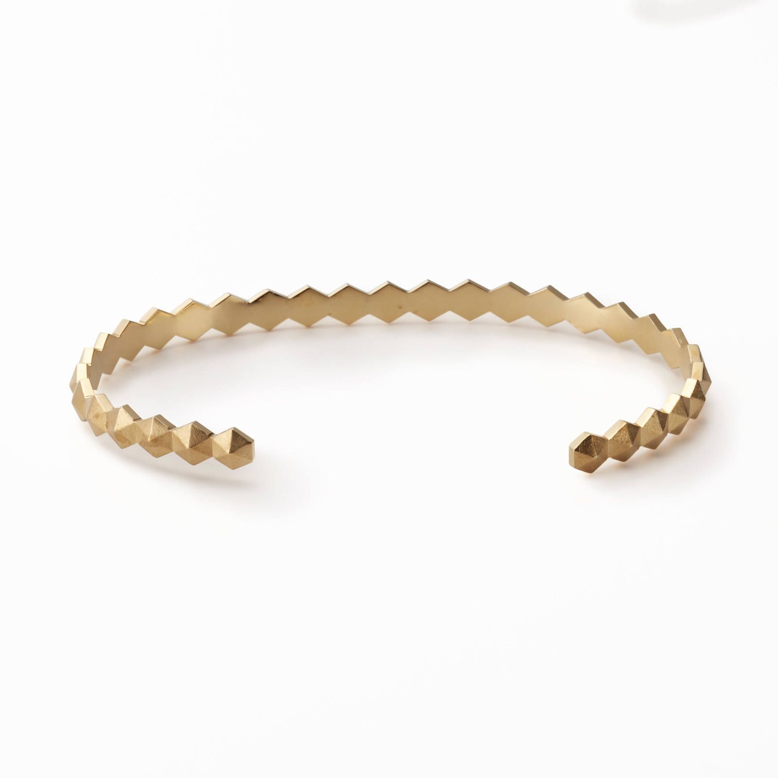 GARNI - Honeycomb Studs Bangle - S / ハニカム スタッズ