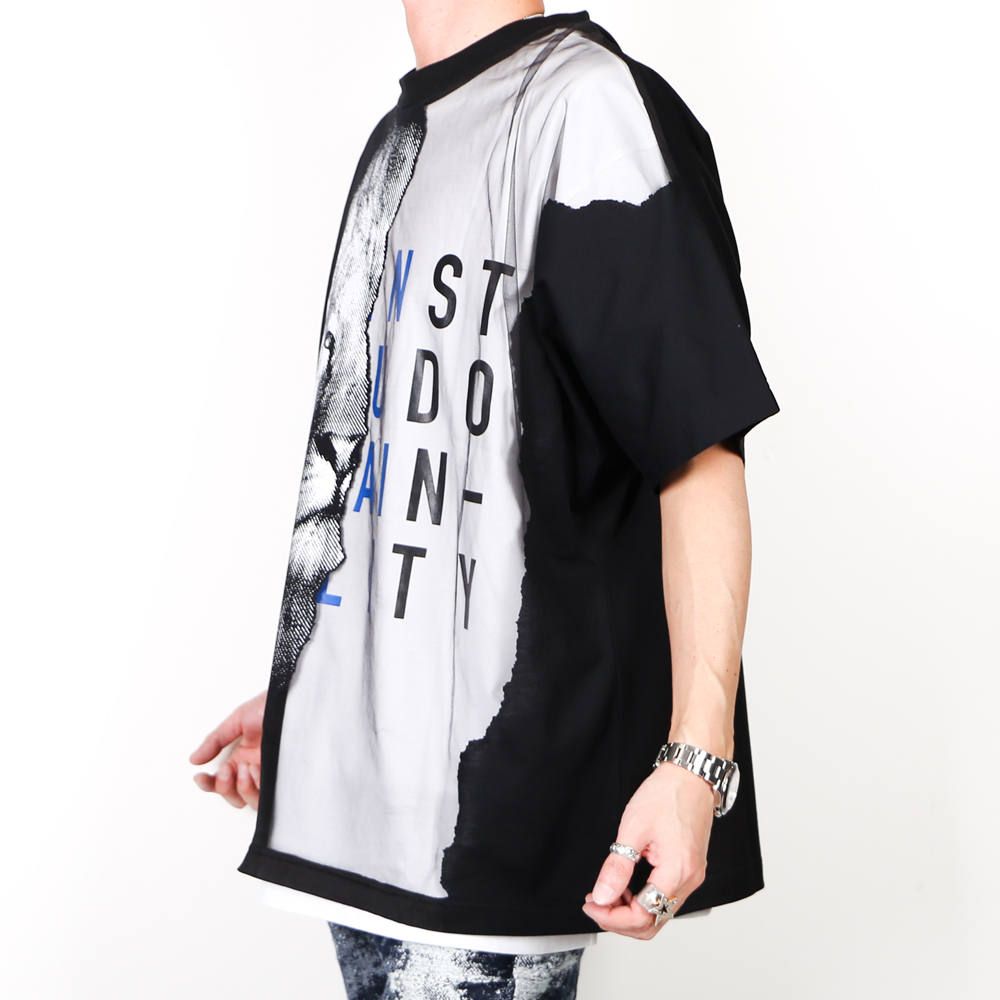 "LAYERED" SHEER T-SHIRTS / レイヤード Tシャツ / TA20SS-JR060