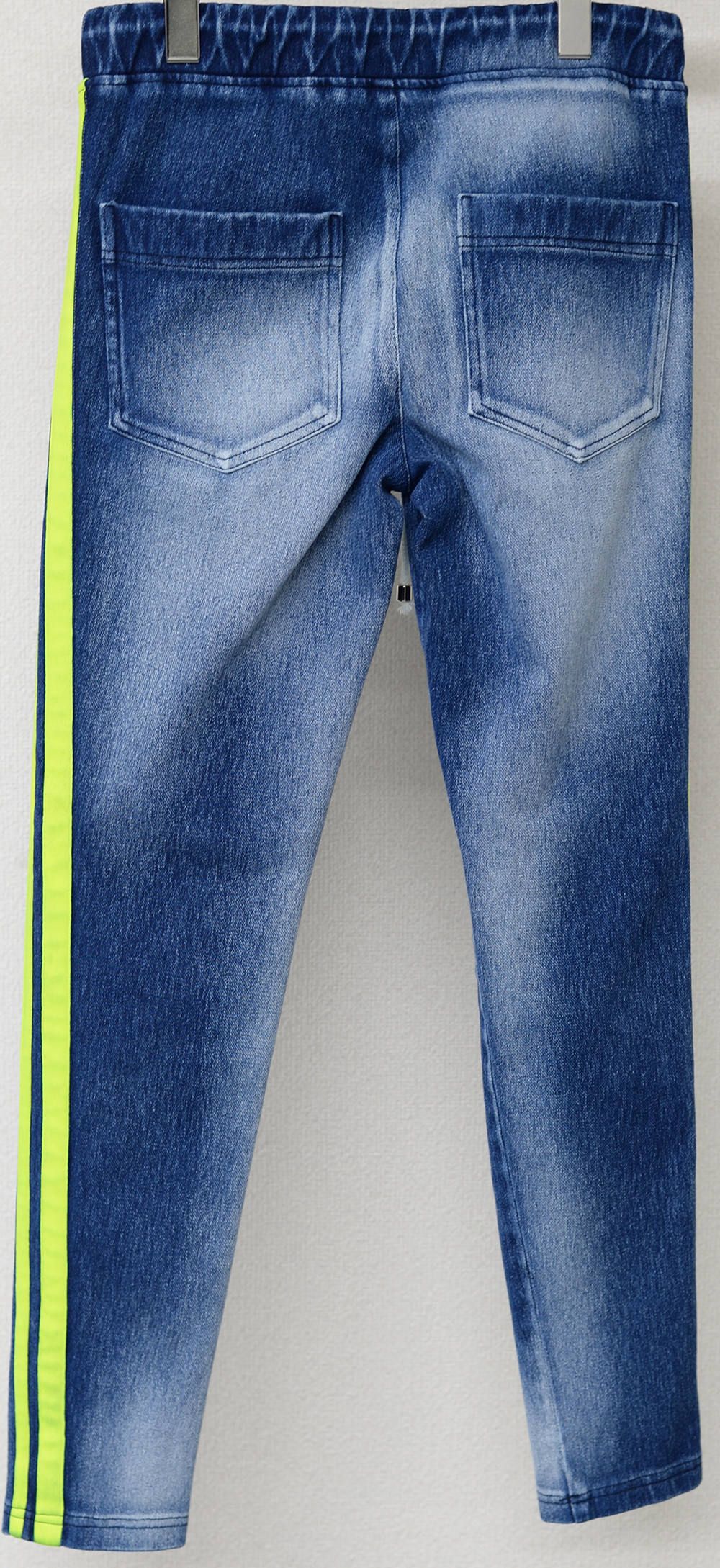 EX denim jersey line PT2 / インディゴベアインイ デニム ラインパンツ / RC16-ST-008D-2
