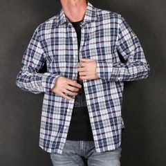 VINTAGE WASH MADRAS CHECK SHIRTS / マドラスチェック ドレスシャツ TSH-S2003