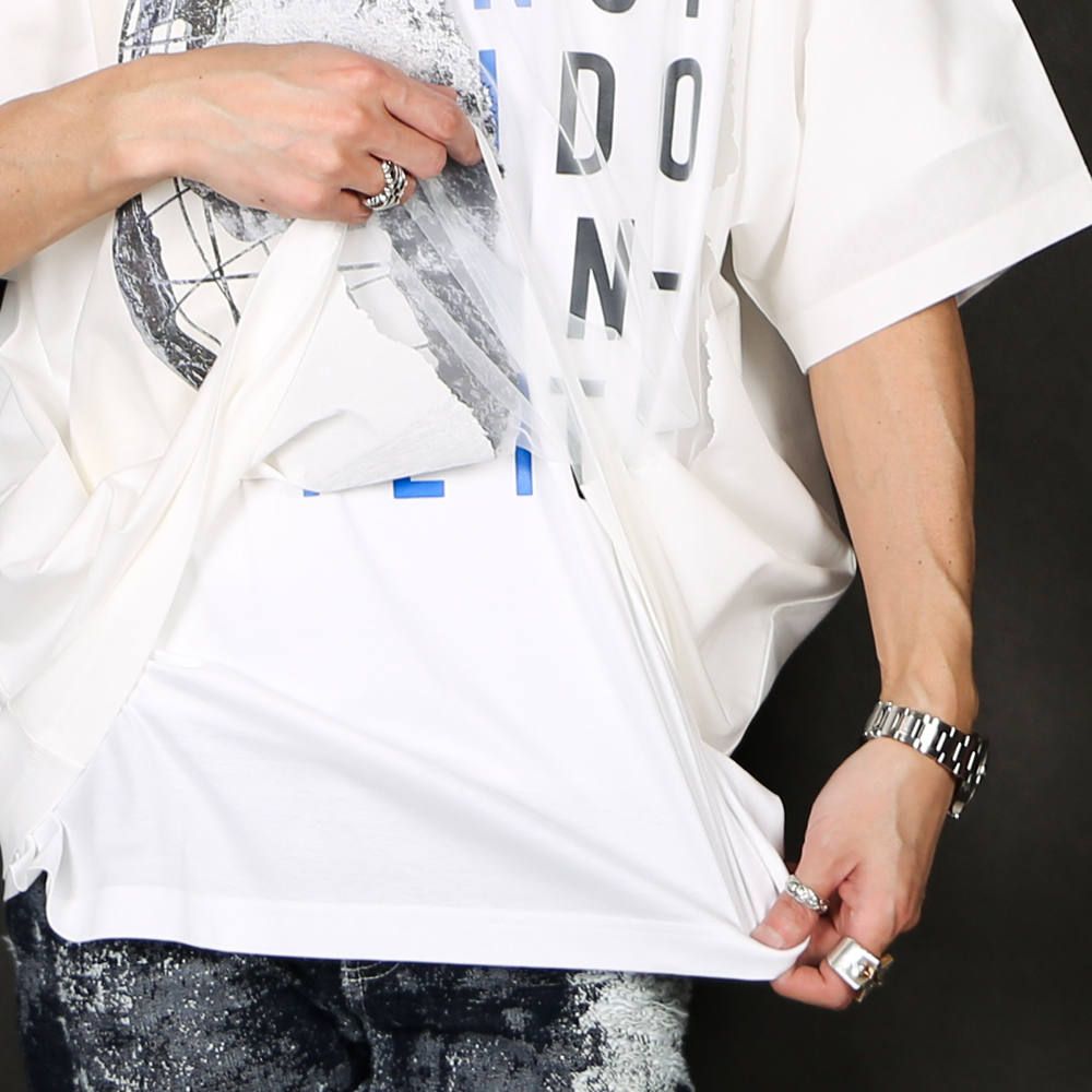 "LAYERED" SHEER T-SHIRTS / レイヤード Tシャツ / TA20SS-JR061
