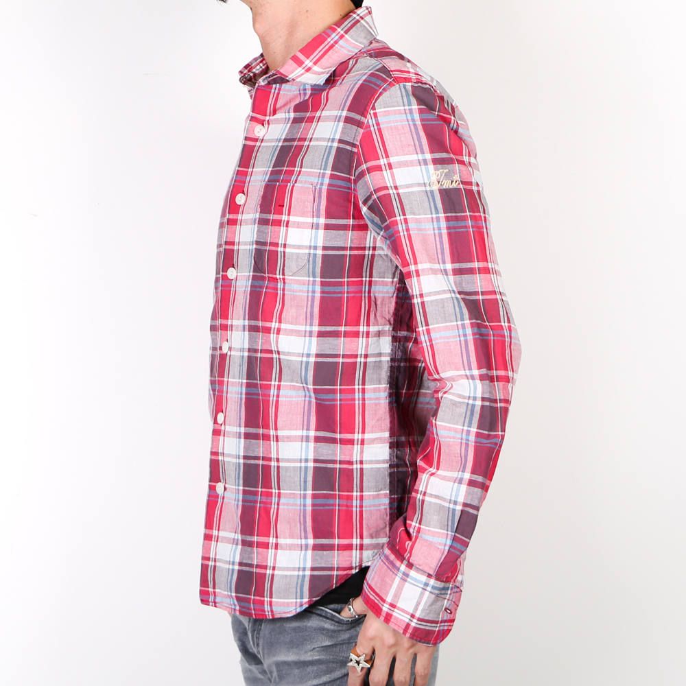 VINTAGE WASH MADRAS CHECK SHIRTS / マドラスチェック ドレスシャツ TSH-S2003