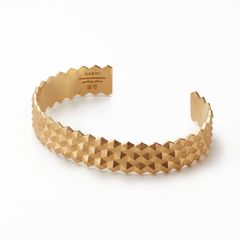 Honeycomb Studs Bangle - L / ハニカム スタッズ バングル - ラージ / GB20003