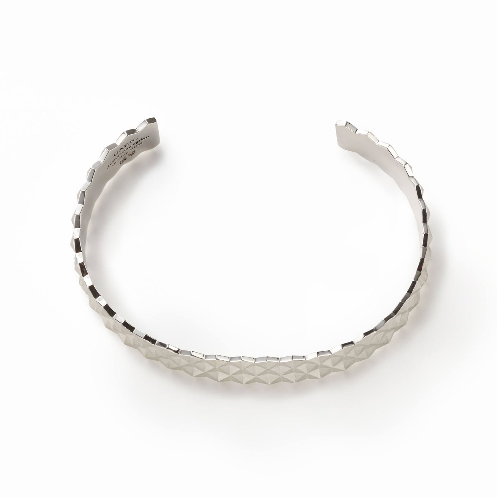 GARNI - Honeycomb Studs Bangle - L / ハニカム スタッズ