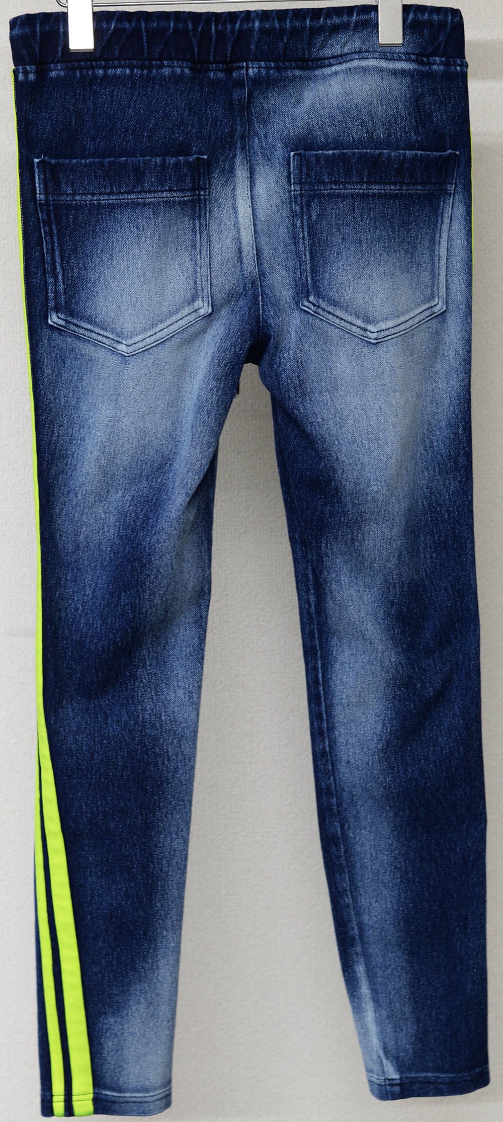 EX denim jersey line PT2 / インディゴベアインイ デニム ラインパンツ / RC16-ST-008D-2