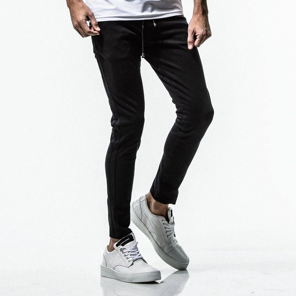 EX denim jersey line PT2 / インディゴベアインイ デニム ラインパンツ / RC16-ST-008D-2