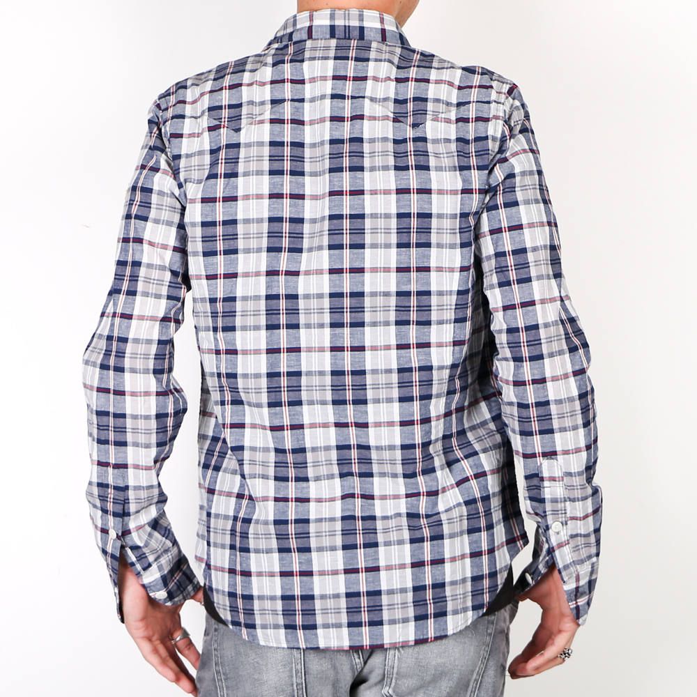 VINTAGE WASH MADRAS CHECK SHIRTS / マドラスチェック ドレスシャツ TSH-S2003