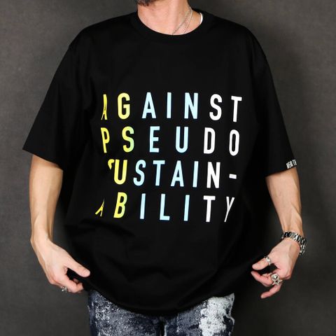 "SEASON T-SHIRTS" SUSTAINABLE / メッセージ Tシャツ / TA20SS-JR065