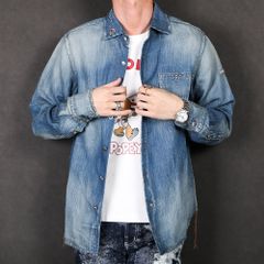 C/LI DENIM SHIRTS(STADS & VINTAGE PROCESSING) / デニムシャツ TSH-S2002