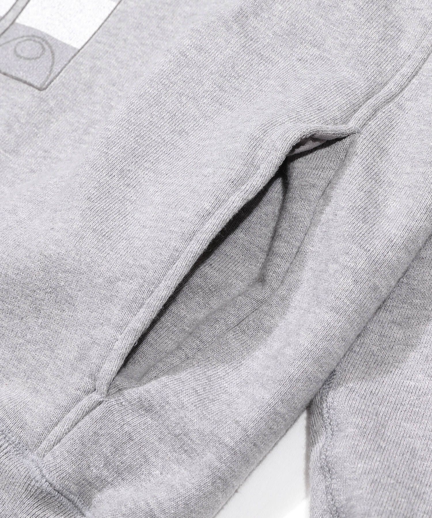 VINTAGE FRENCH TERRY PULLOVER HOODIE(MONO BORDER) / プルオーバーパーカー  / TSW-F19BA03