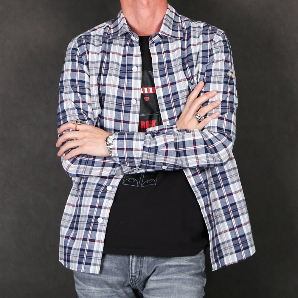 VINTAGE WASH MADRAS CHECK SHIRTS / マドラスチェック ドレスシャツ TSH-S2003