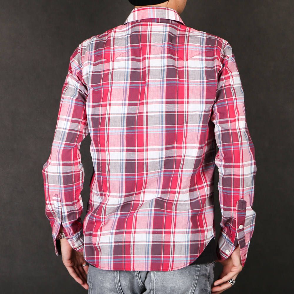 VINTAGE WASH MADRAS CHECK SHIRTS / マドラスチェック ドレスシャツ TSH-S2003